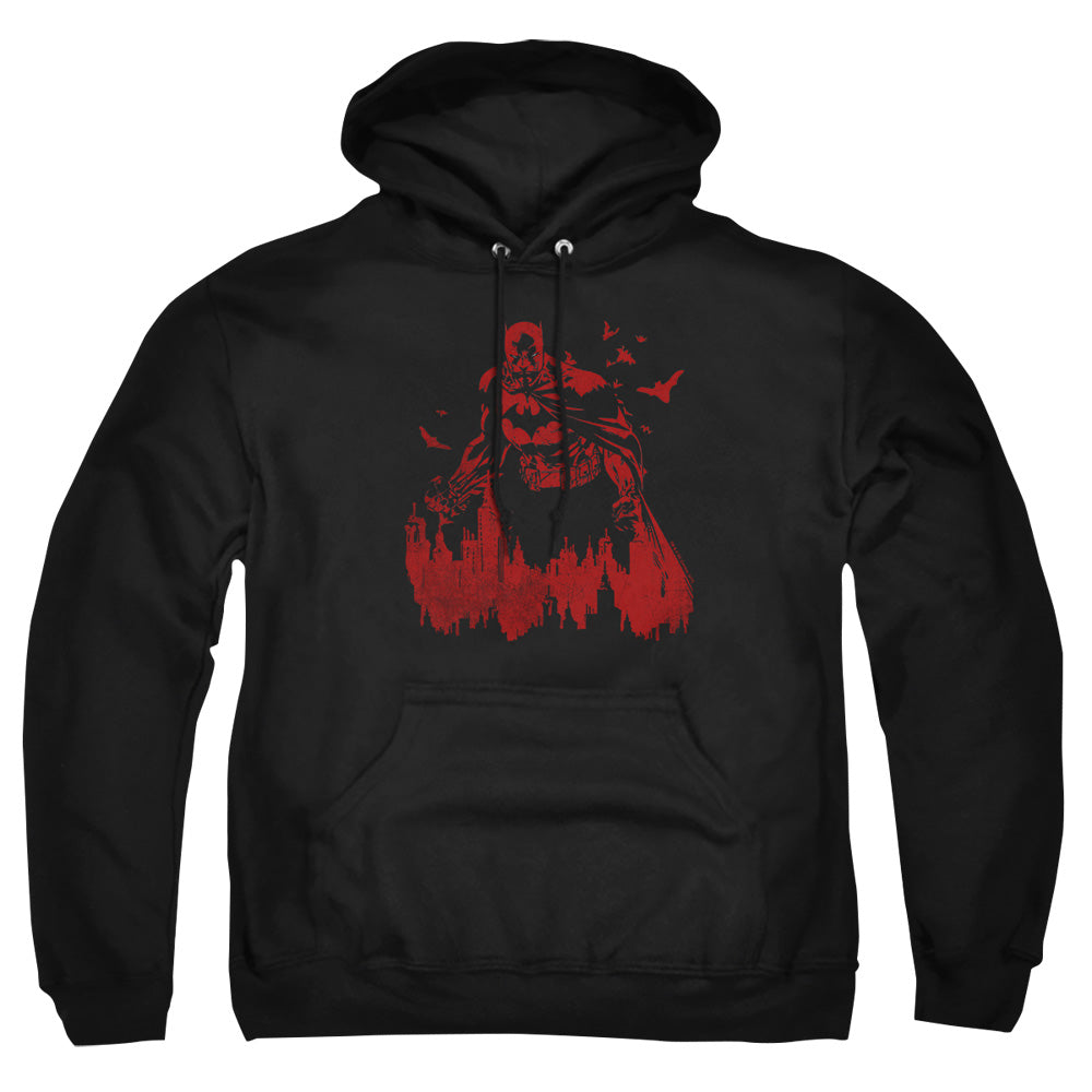 Batman - Red Knight - Adult Pull-over Hoodie - Black