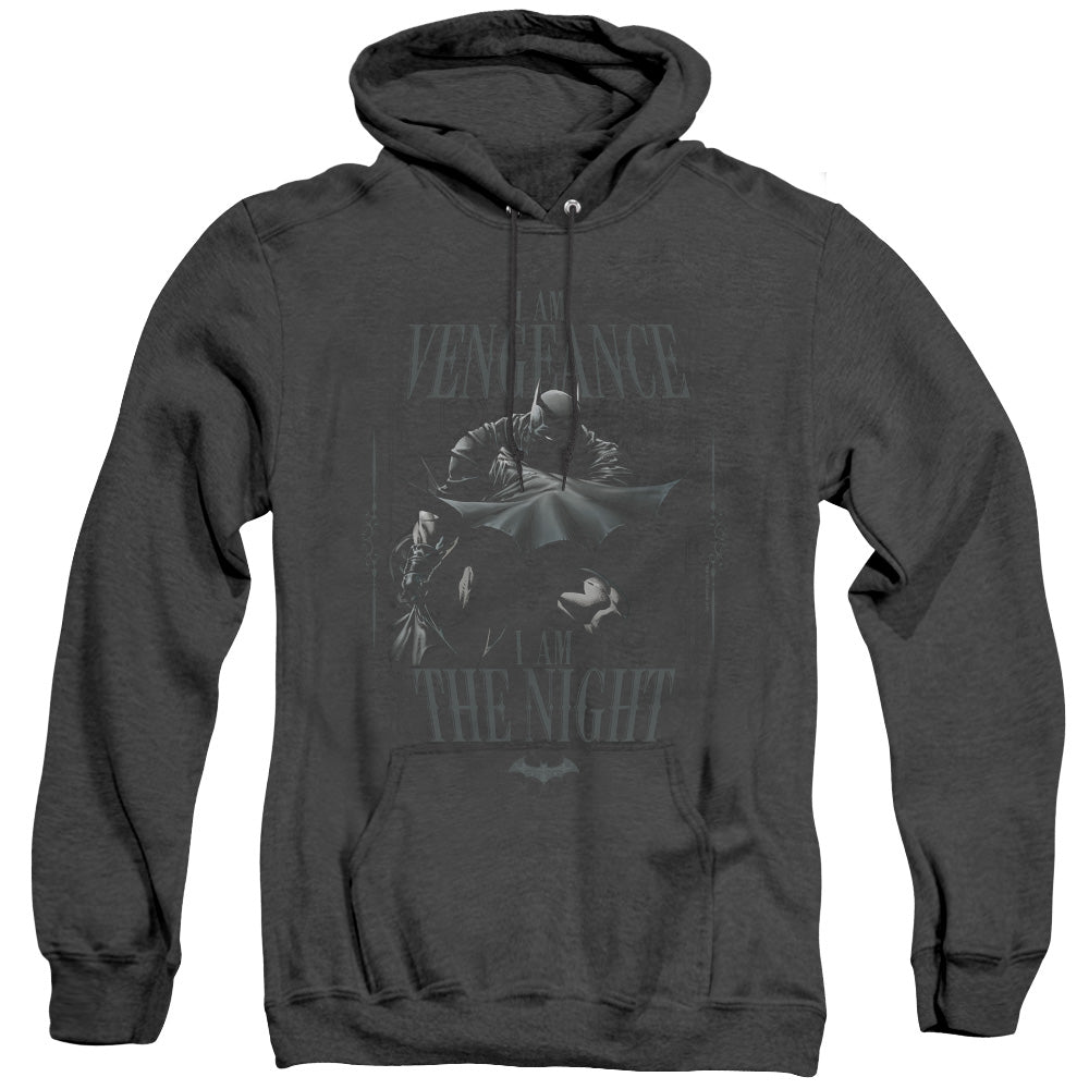 Batman I Am - Adult Heather Hoodie - Black