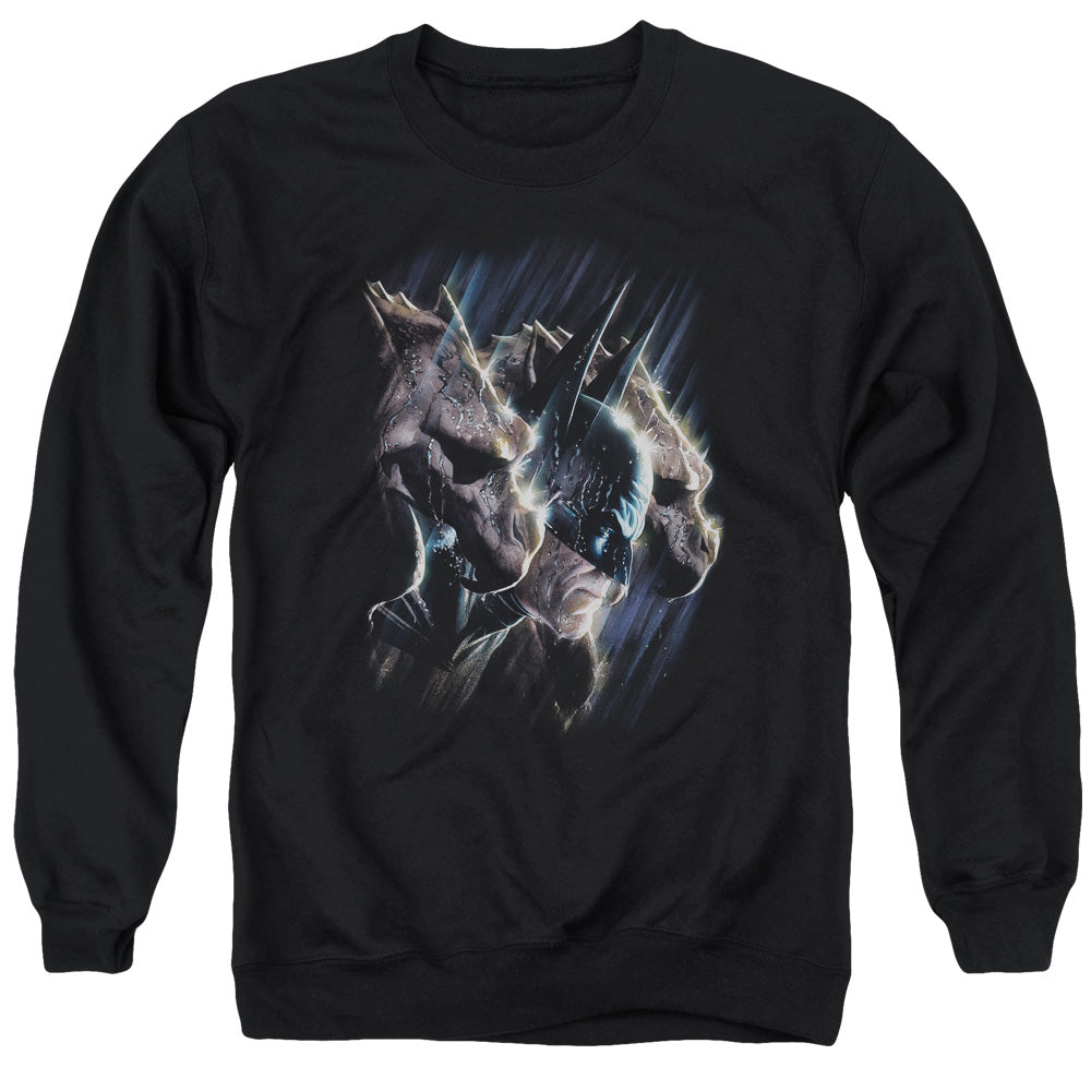 Batman Gargoyles - Adult Crewneck Sweatshirt - Black