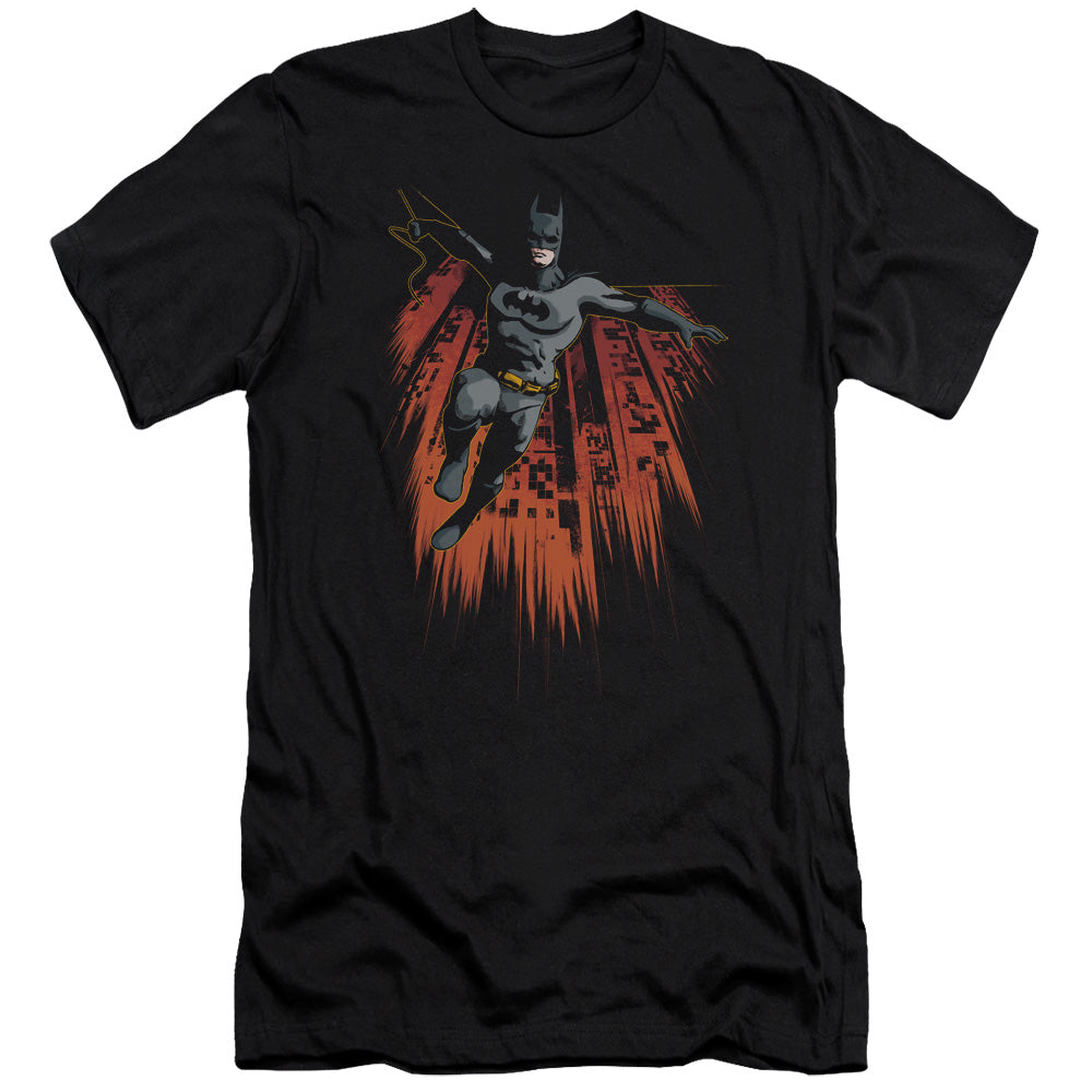 Batman - Majestic - Short Sleeve Adult 30/1 - Black T-shirt