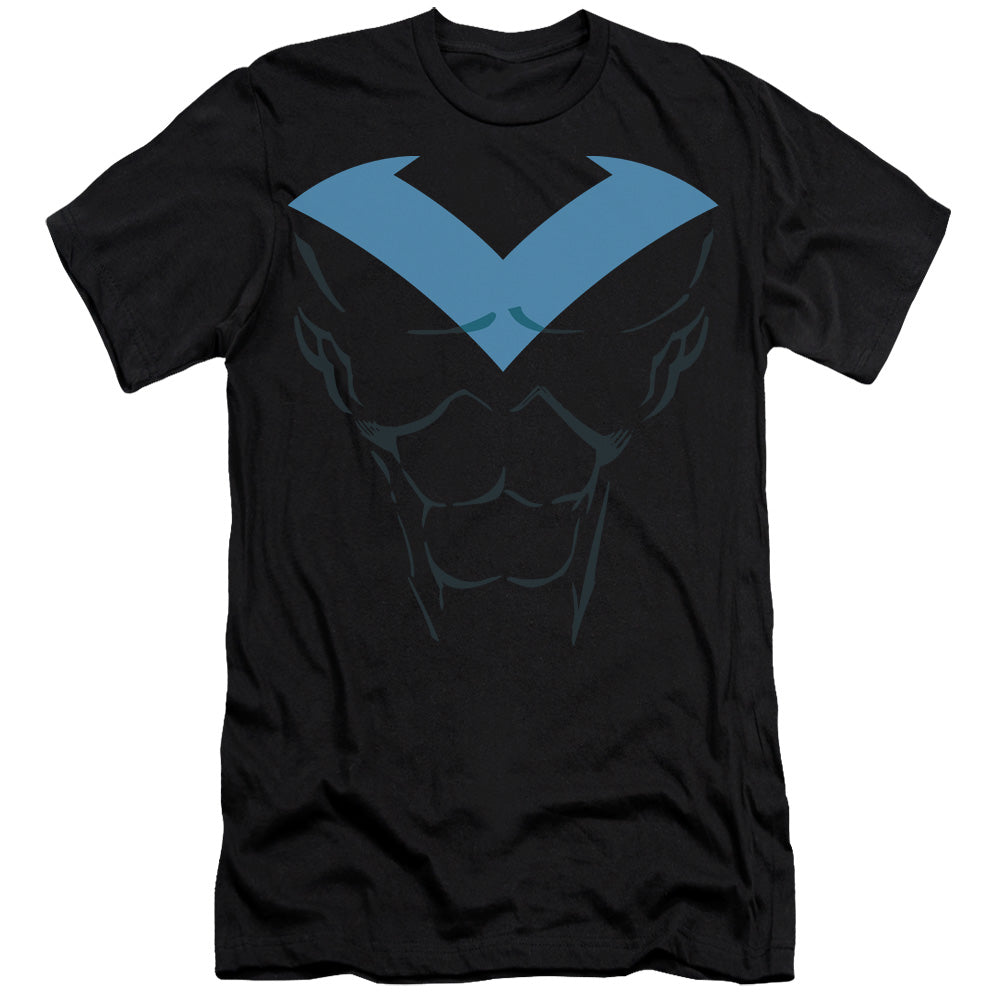 Batman - Nightwing Uniform - Short Sleeve Adult 30/1 - Black T-shirt