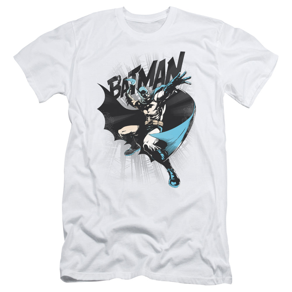 Batman - Batarang Throw - Short Sleeve Adult 30/1 - White T-shirt