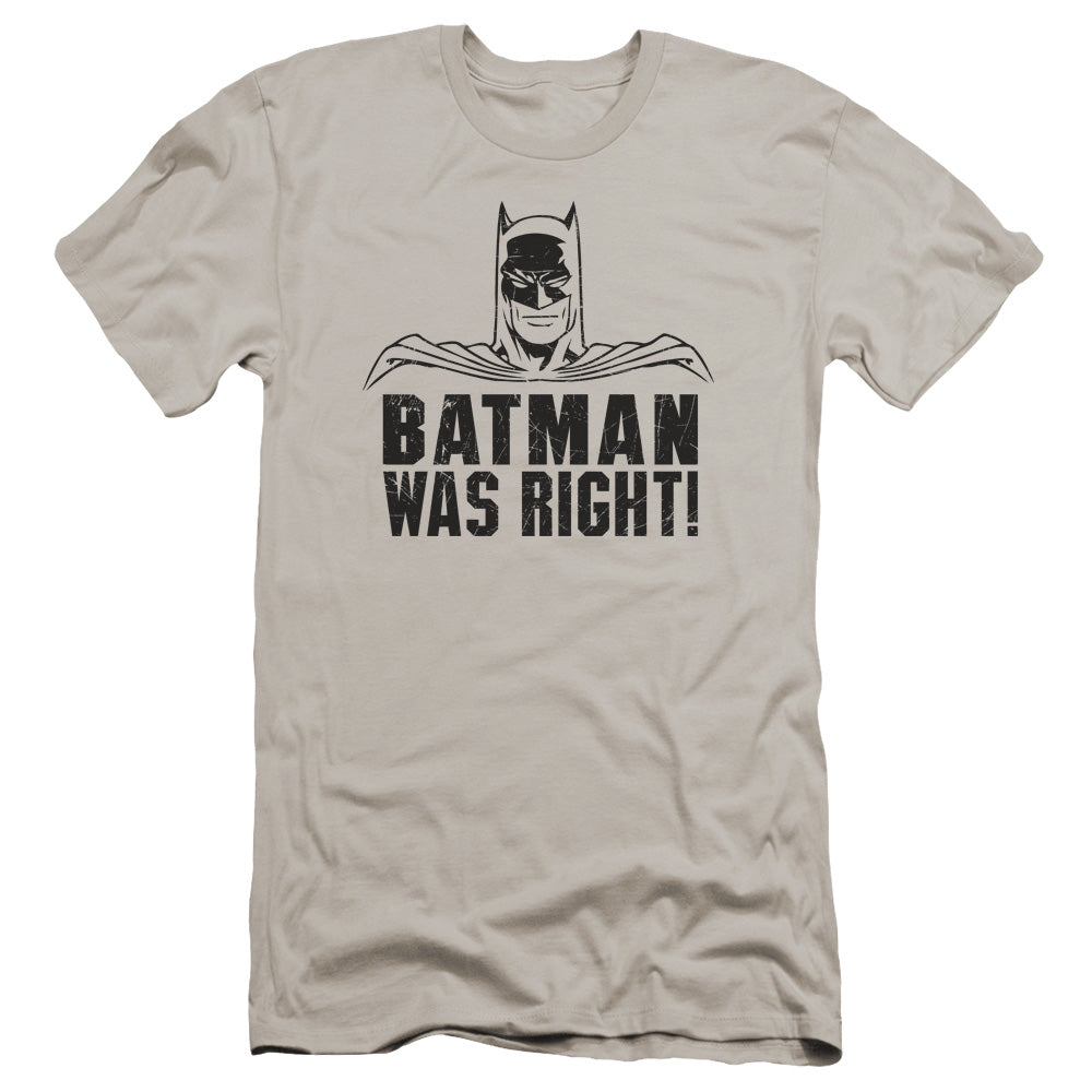 Batman Was Right-premuim Canvas Adult Slim