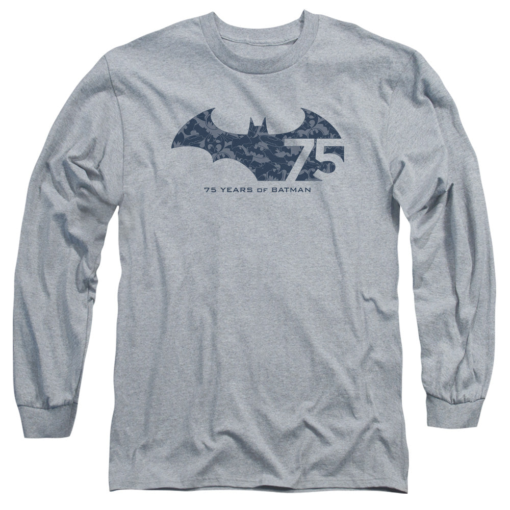 BATMAN 75 YEAR COLLAGE-L/S ADULT T-Shirt