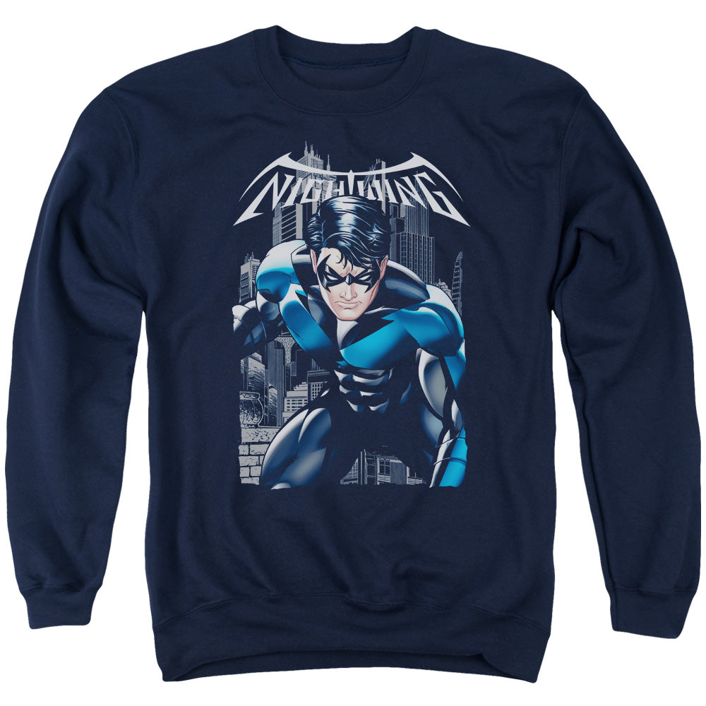 Batman A Legacy - Adult Crewneck Sweatshirt - Navy