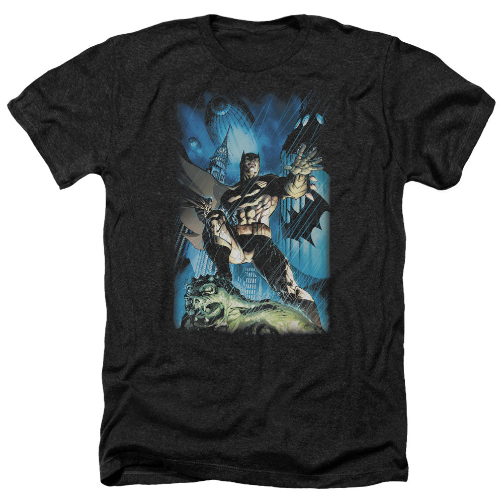 Batman - Stormy Dark Knight - Adult Heather-black