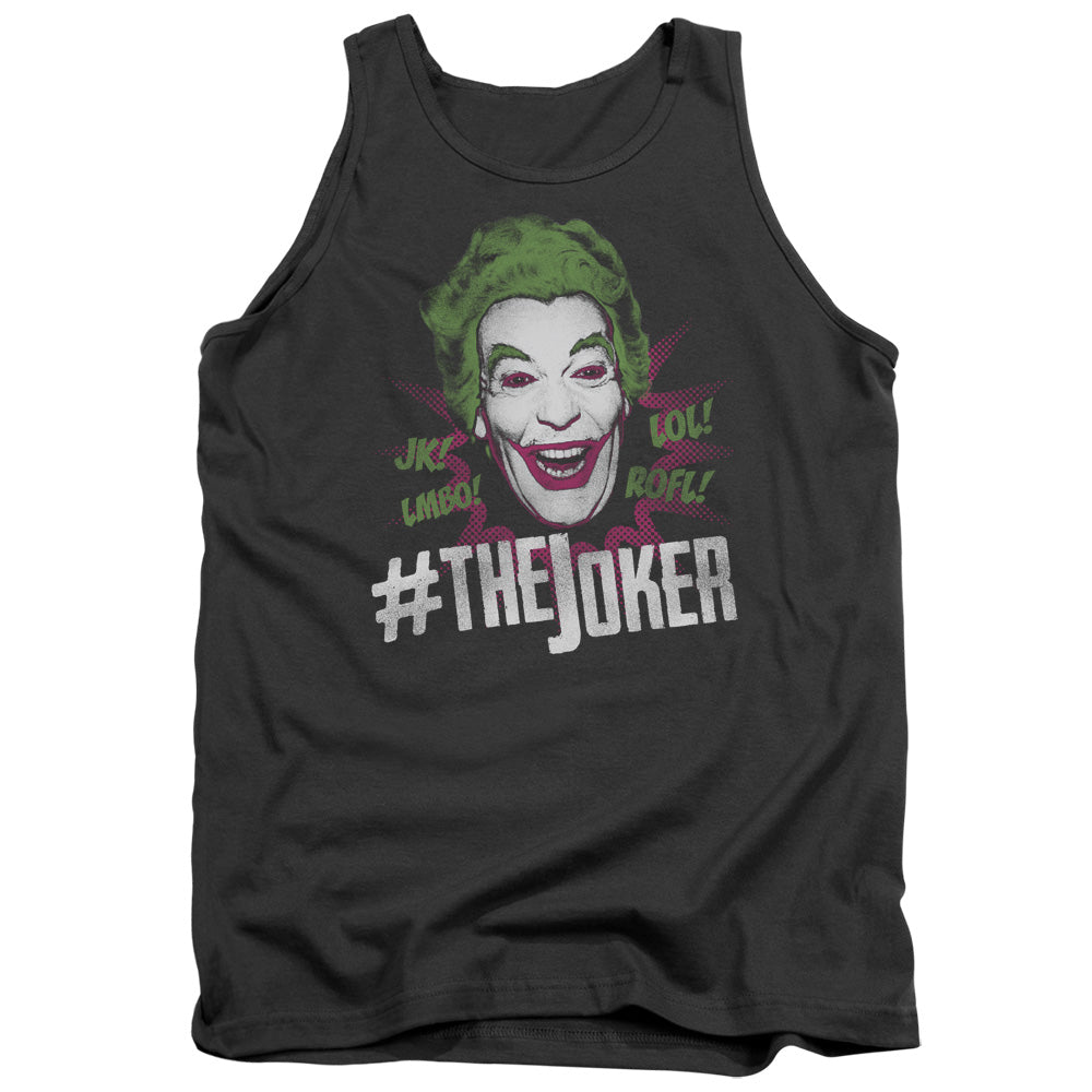 Batman Classic Tv - #joker - Adult Tank - Charcoal