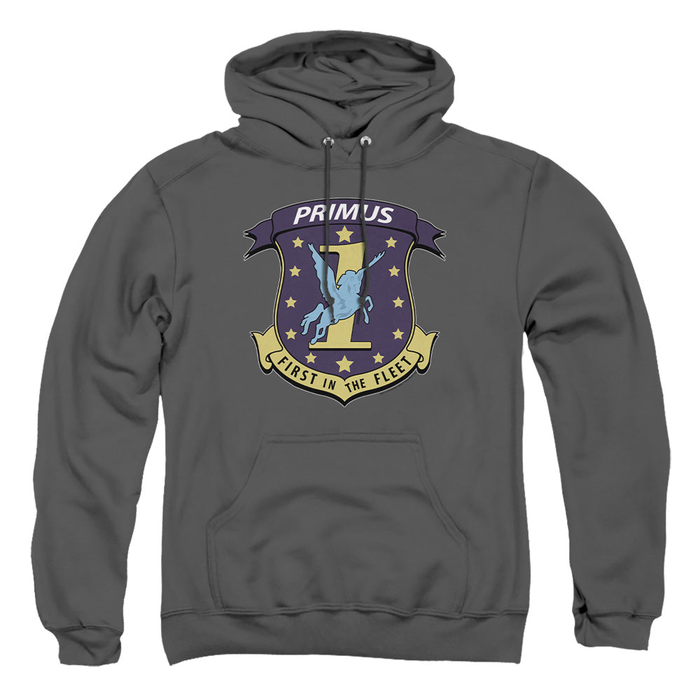 Bsg - Primas Badge - Adult Pull-over Hoodie - Charcoal