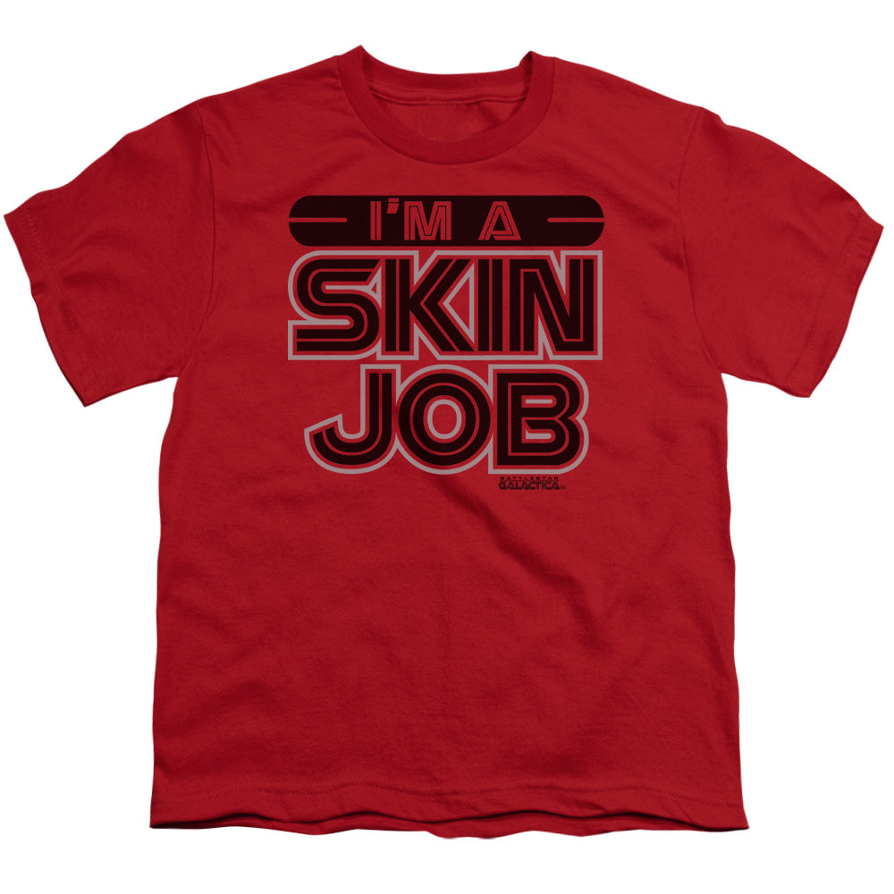 BSG IM A SKIN JOB - S/S YOUTH 18/1 - RED T-Shirt