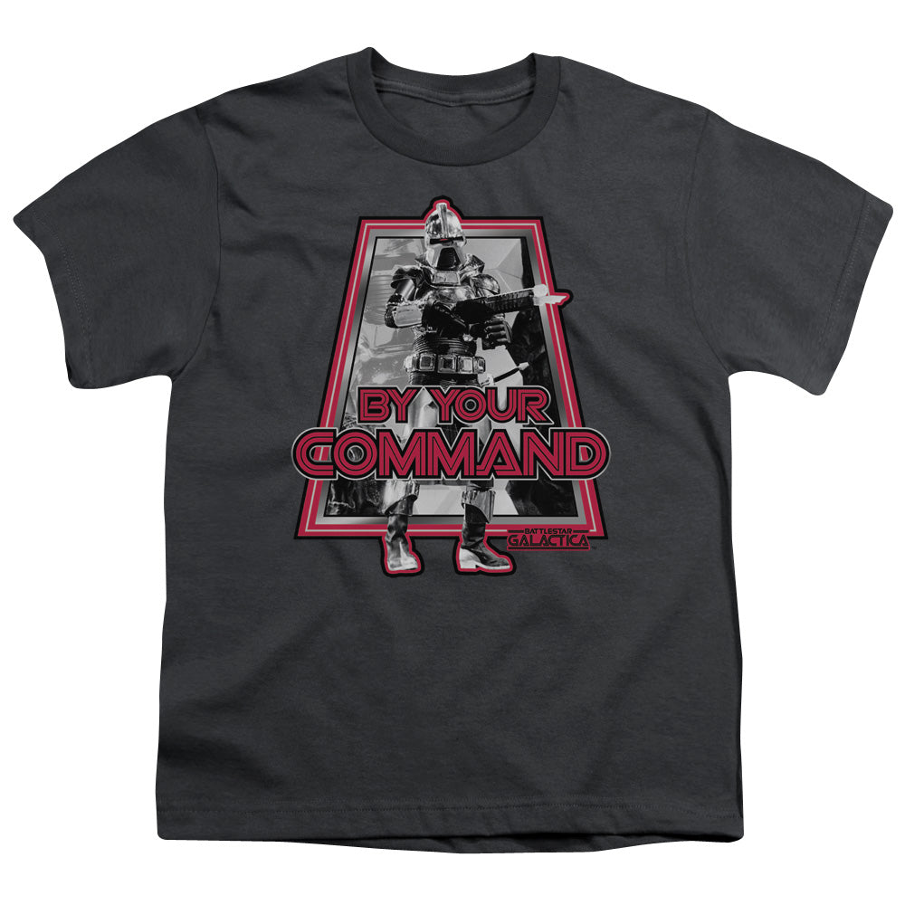 Bsg - By Your Command(Classic) - Short Sleeve Youth 18/1 - Charcoal T-shirt