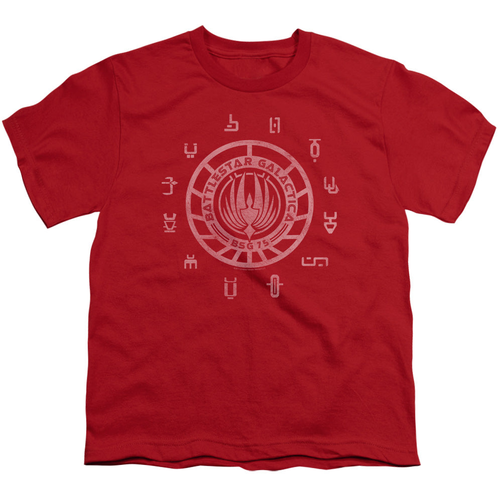 Bsg - Colonies - Short Sleeve Youth 18/1 - Red T-shirt