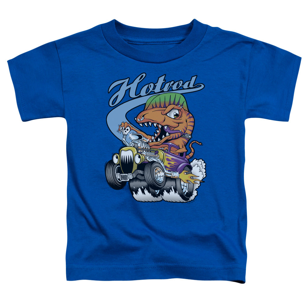 Hotrod - Short Sleeve Toddler Tee - Royal Blue T-shirt