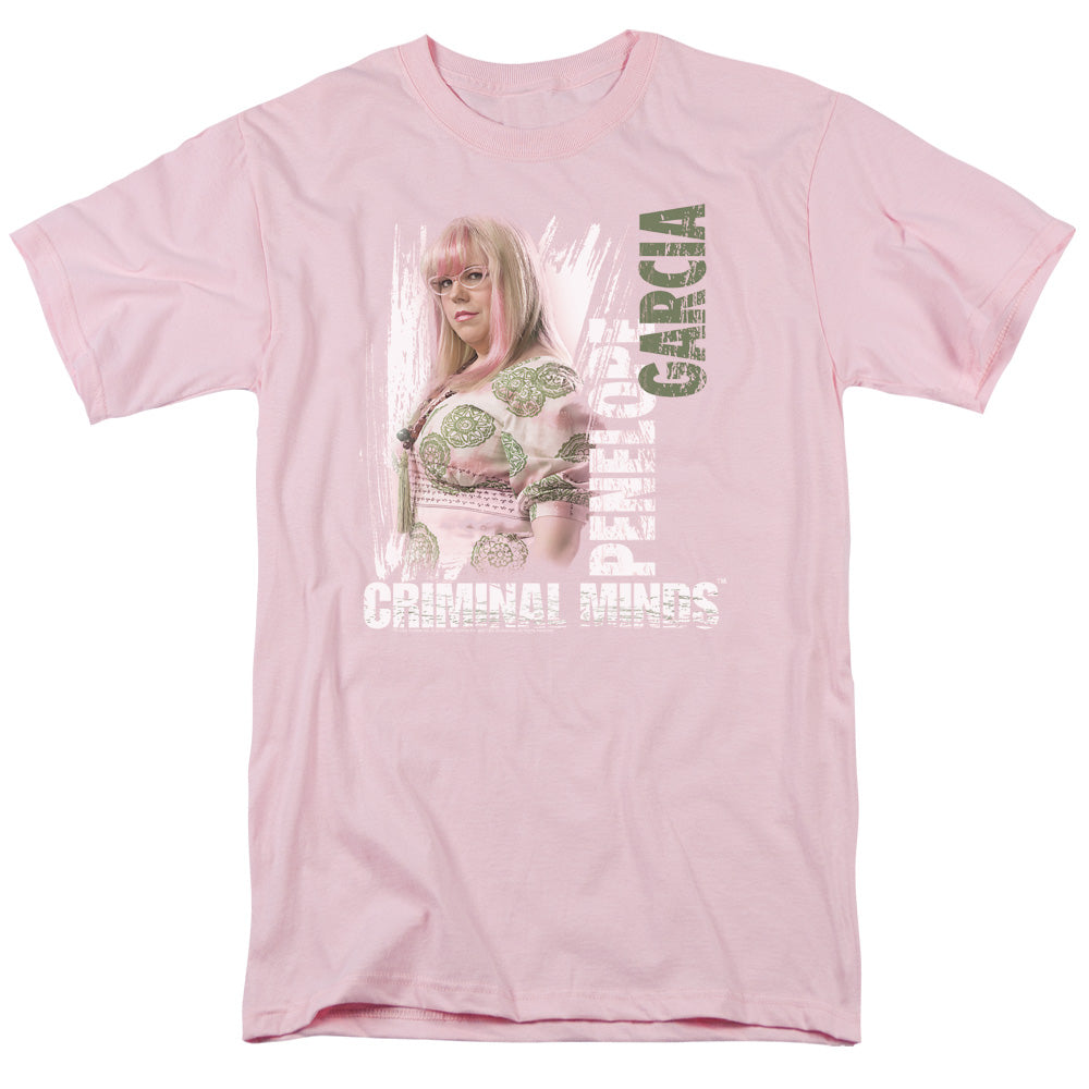 Criminal Minds - Penelope - Short Sleeve Adult 18/1 - Pink T-shirt