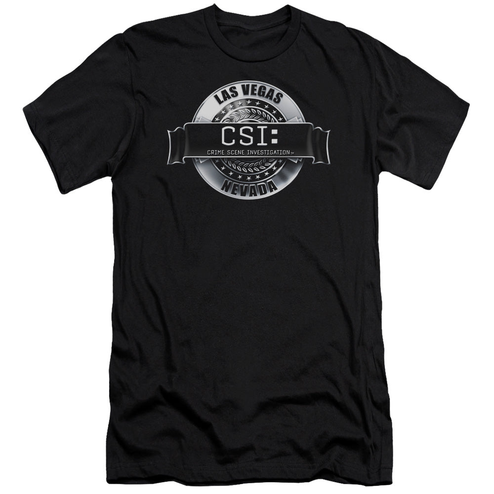 Csi - Rendered Logo - Short Sleeve Adult 30/1 - Black T-shirt