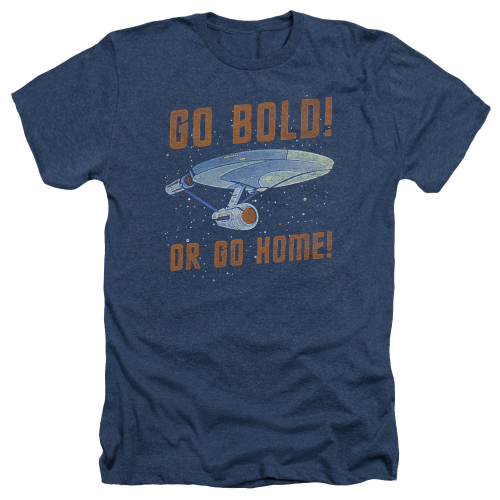 Star Trek - Go Bold - Adult Heather - Navy