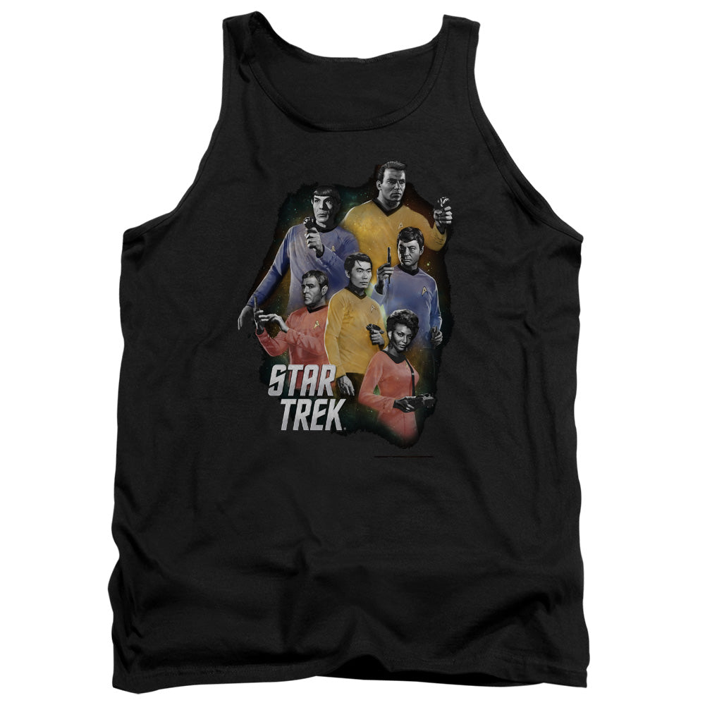 Star Trek - Galaxy Glow - Adult Tank - Black