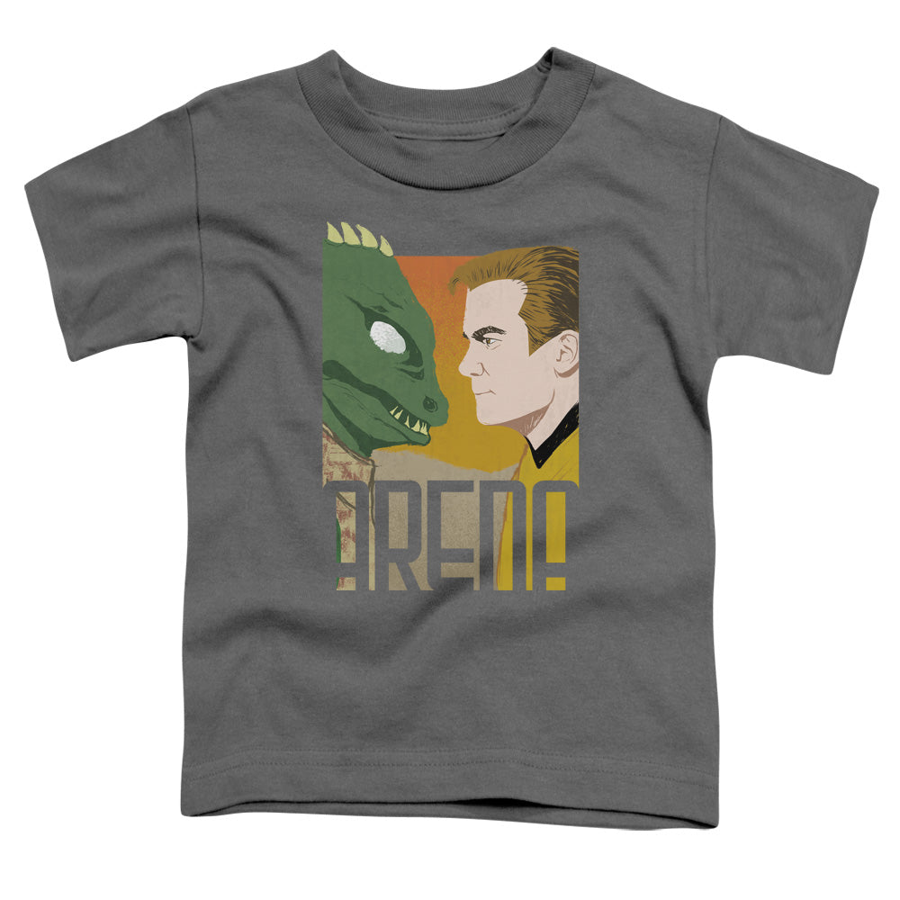 Star Trek - Arena - Short Sleeve Toddler Tee - Charcoal T-shirt