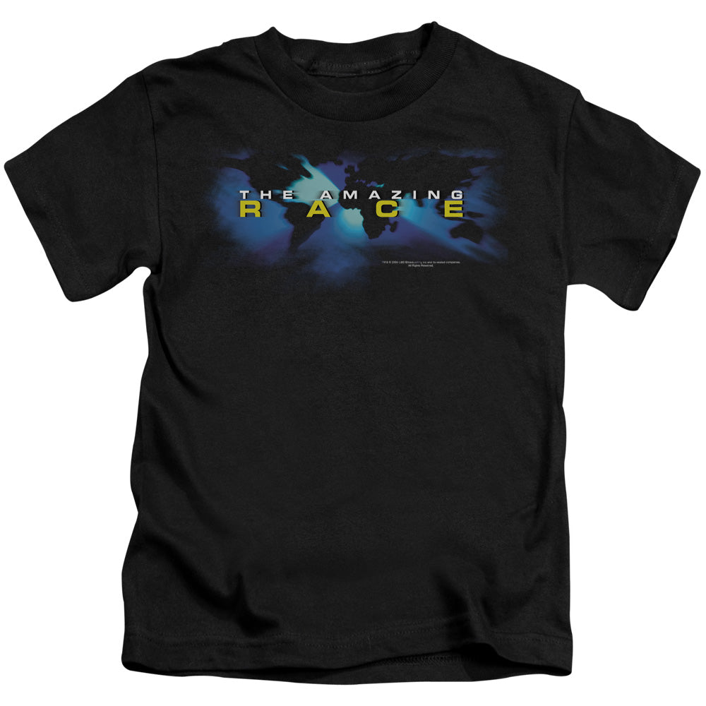 AMAZING RACE FADED GLOBE - S/S JUVENILE 18/1 - BLACK - T-Shirt