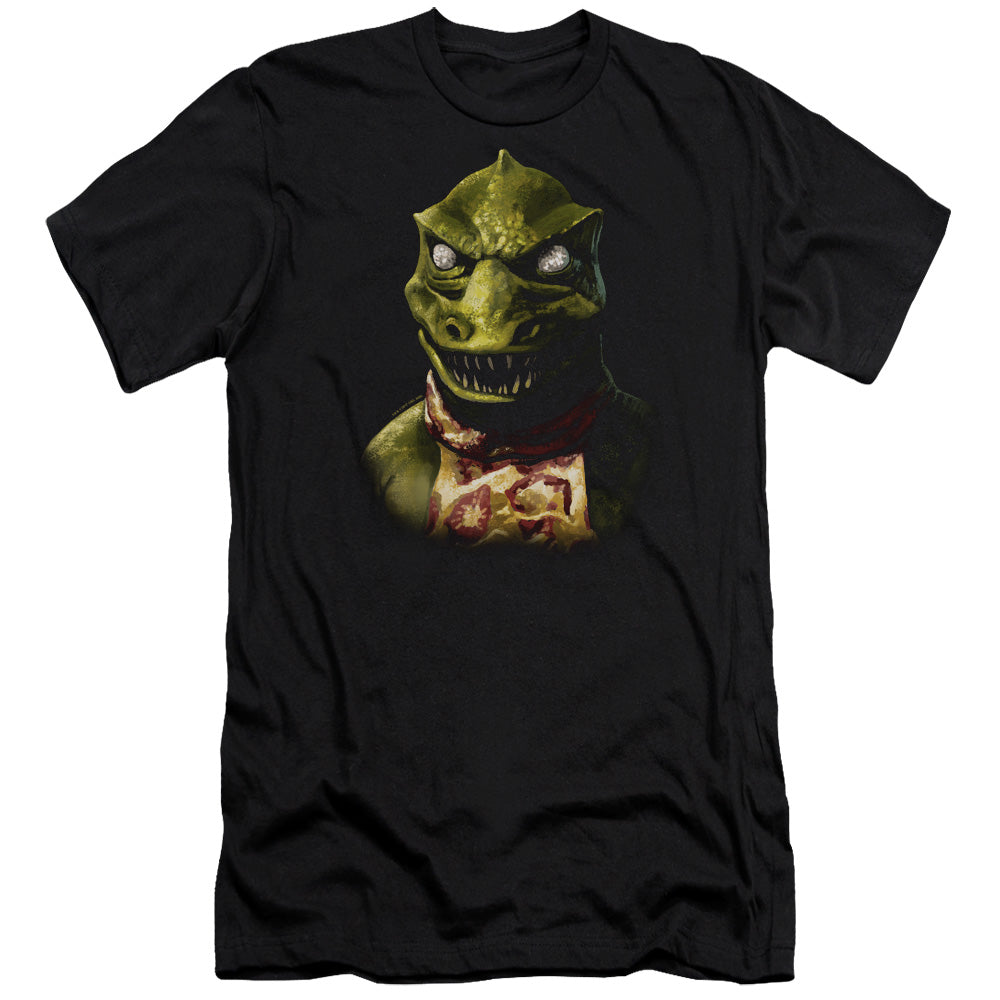 Star Trek - Gorn Bust-premuim Canvas Adult Slim Fit 30/1 - Black