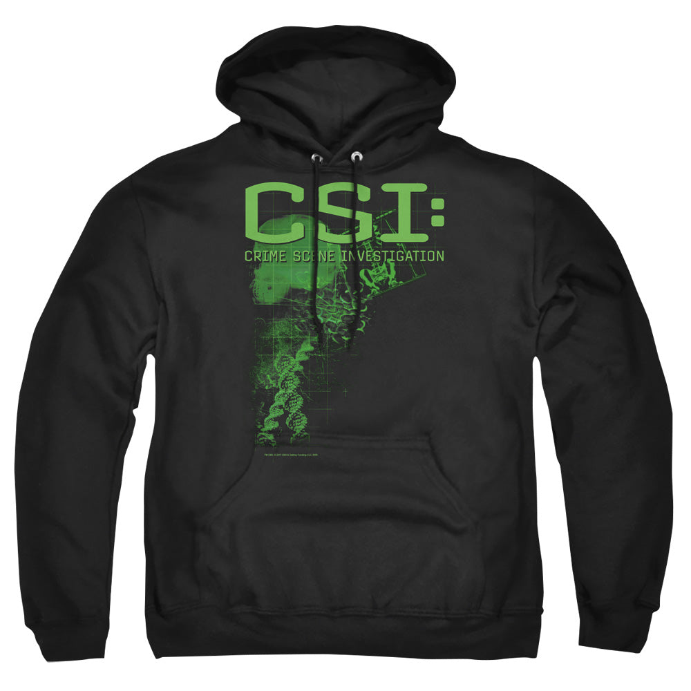 Csi - Evidence - Adult Pull-over Hoodie - Black