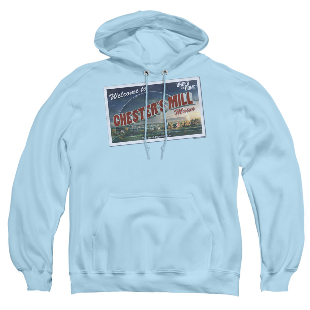 Under The Dome - Postcard - Adult Pull-over Hoodie - Light Blue