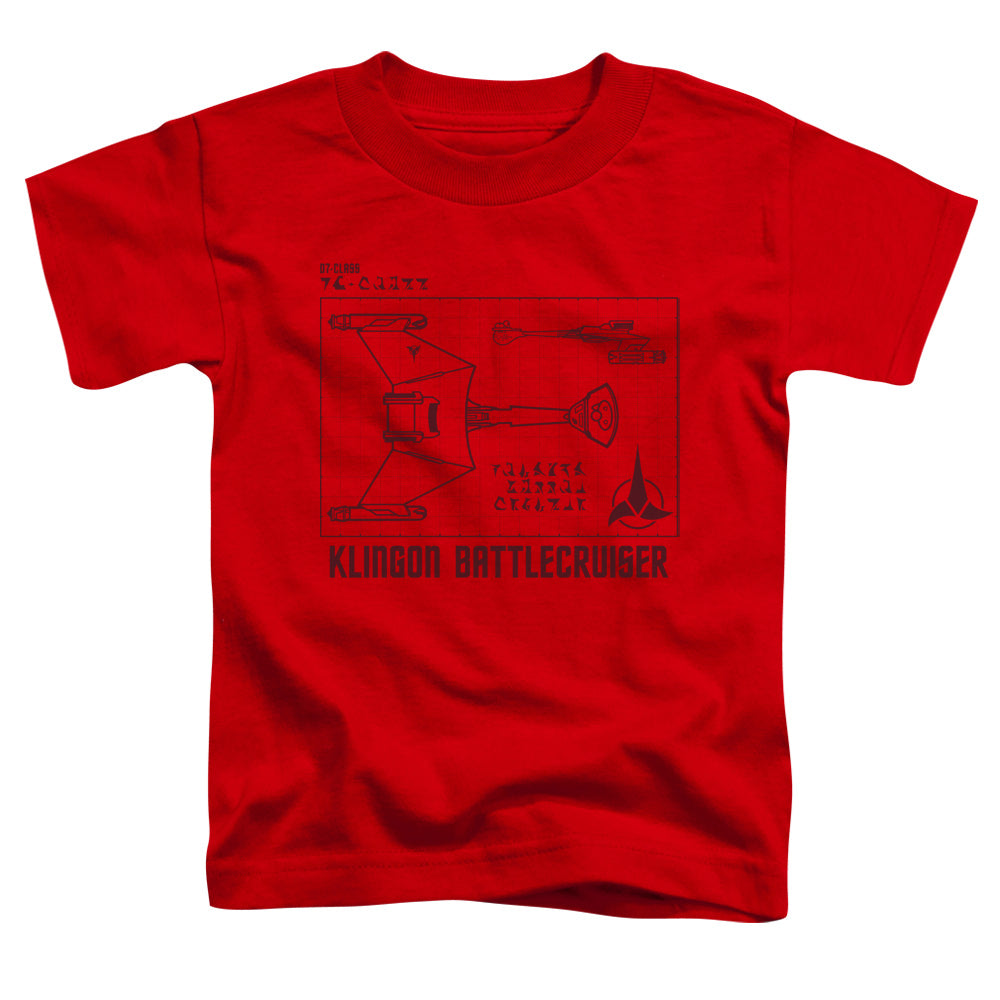 STAR TREK D7 DIAGRAM-S/S T-Shirt