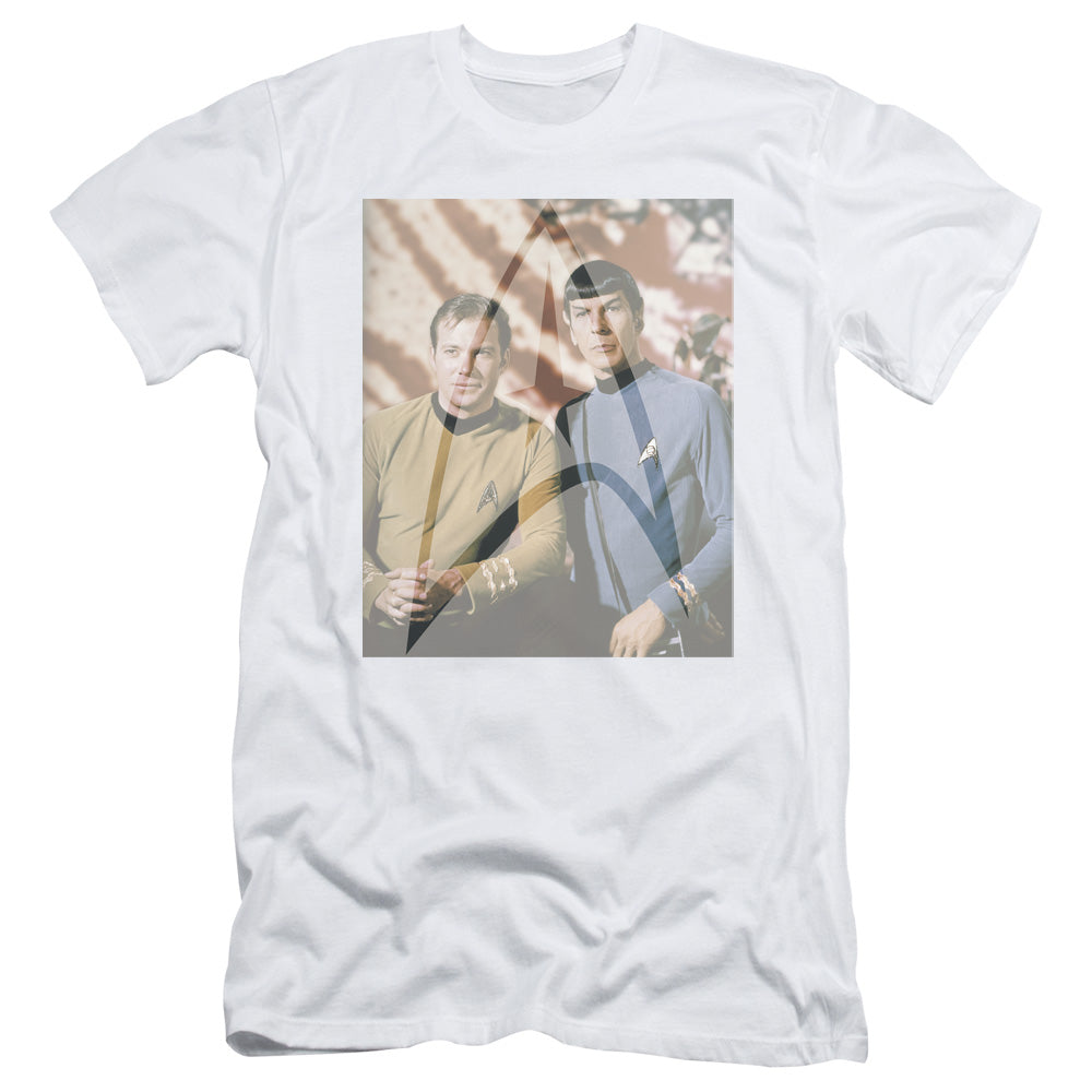 Star Trek - Classic Duo - Short Sleeve Adult 30/1 - White T-shirt