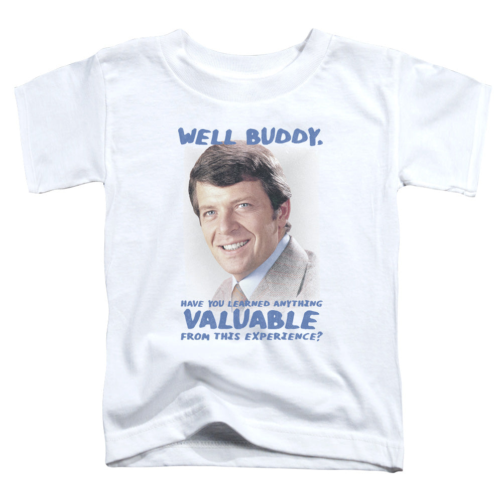 Brady Bunch - Buddy - Short Sleeve Toddler Tee - White T-shirt