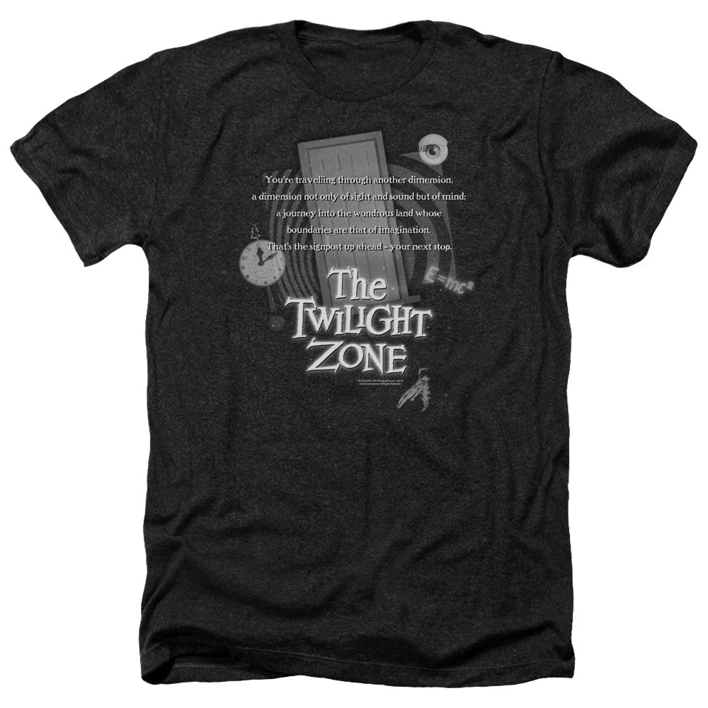 Twilight Zone - Monologue - Adult Heather-black