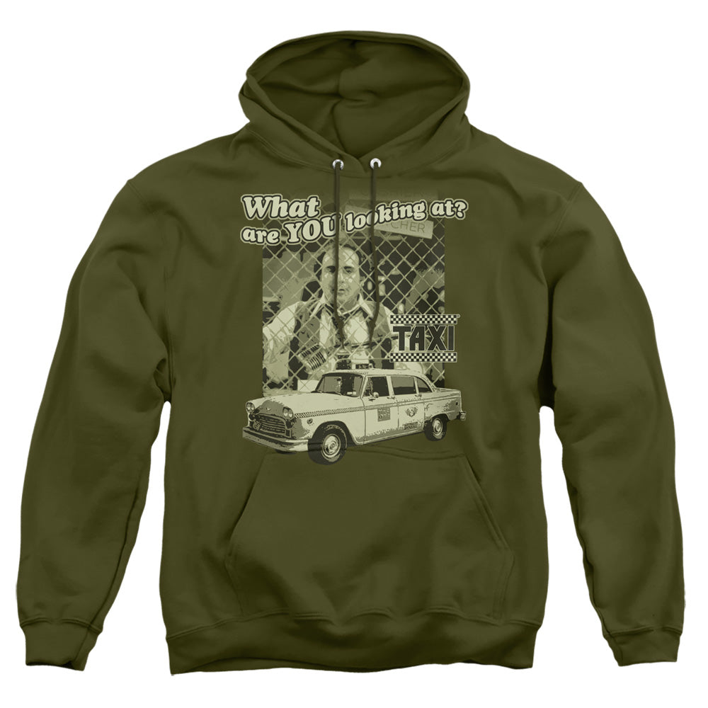 Taxi - Whats A Matta - Adult Pull-over Hoodie - Military Green