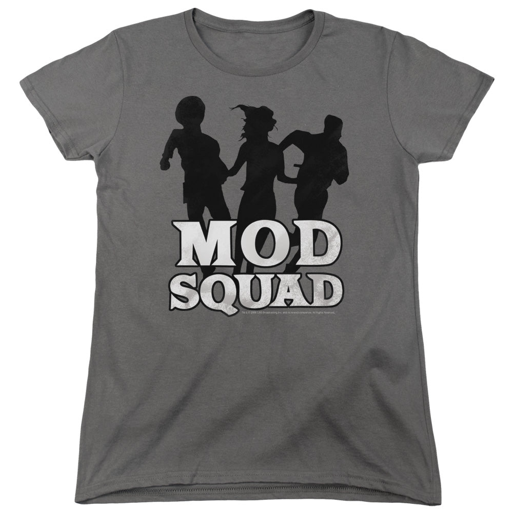 Mod Squad - Mod Squad Run Simple - Short Sleeve Womens Tee - Charcoal T-shirt