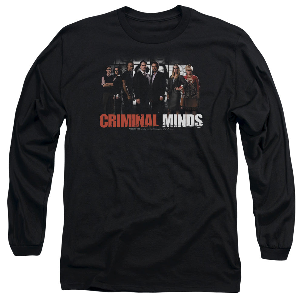 CRIMINAL MINDS THE BRAIN TRUST - L/S ADULT 18/1 - BLACK T-Shirt