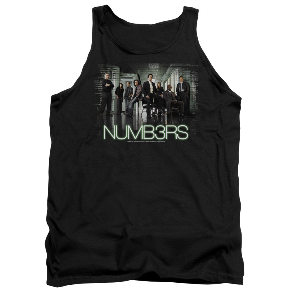 Numb3rs - Numbers Cast - Adult Tank - Black