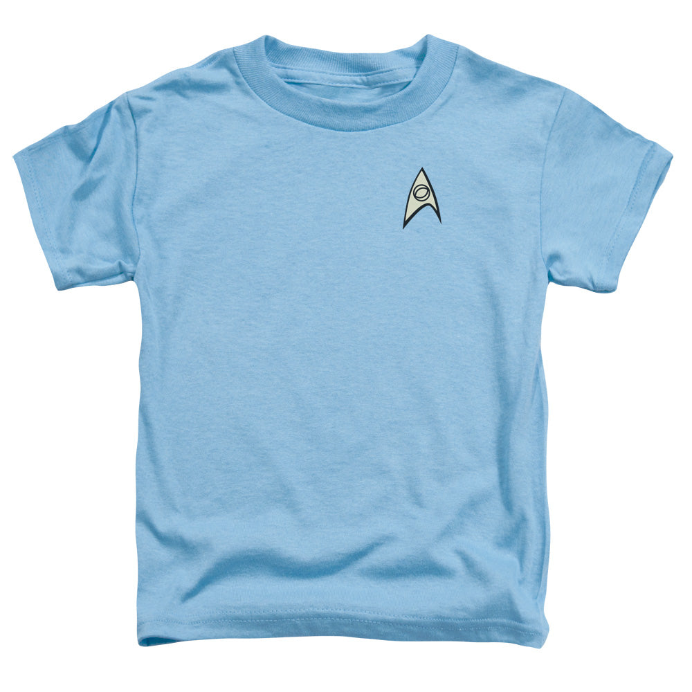 STAR TREK SCIENCE UNIFORM - S/S TODDLER TEE - CAROLINA BLUE - T-Shirt