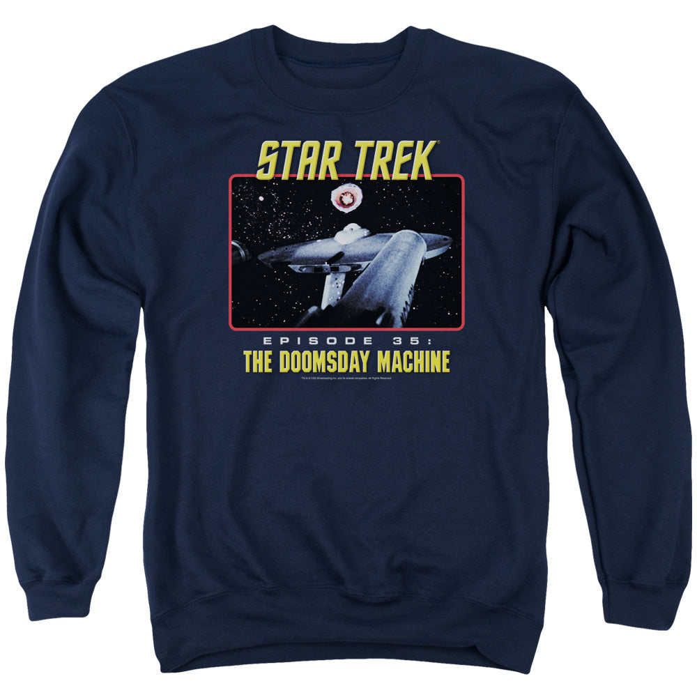 St Original The Doomsday Machine - Adult Crewneck Sweatshirt - Navy