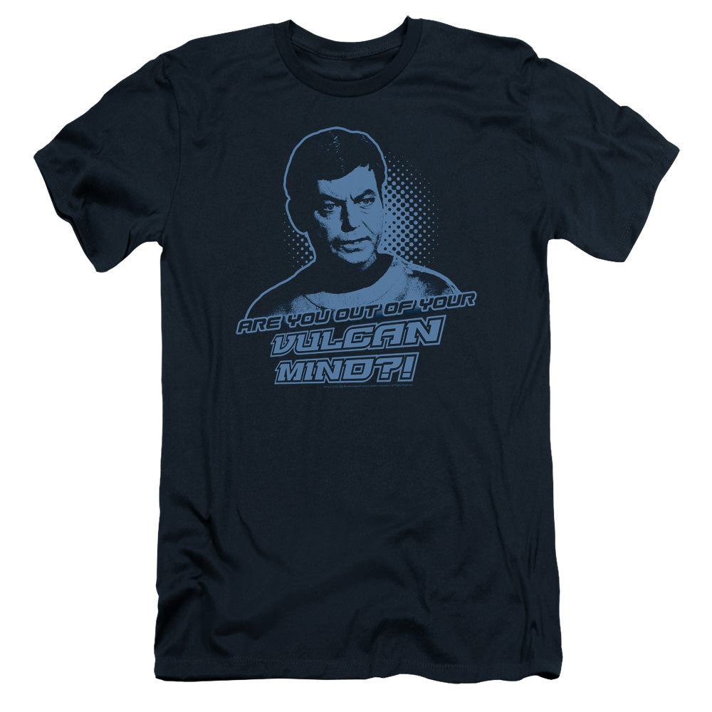 ST ORIGINAL VULCAN MIND - S/S ADULT 30/1 - NAVY T-Shirt