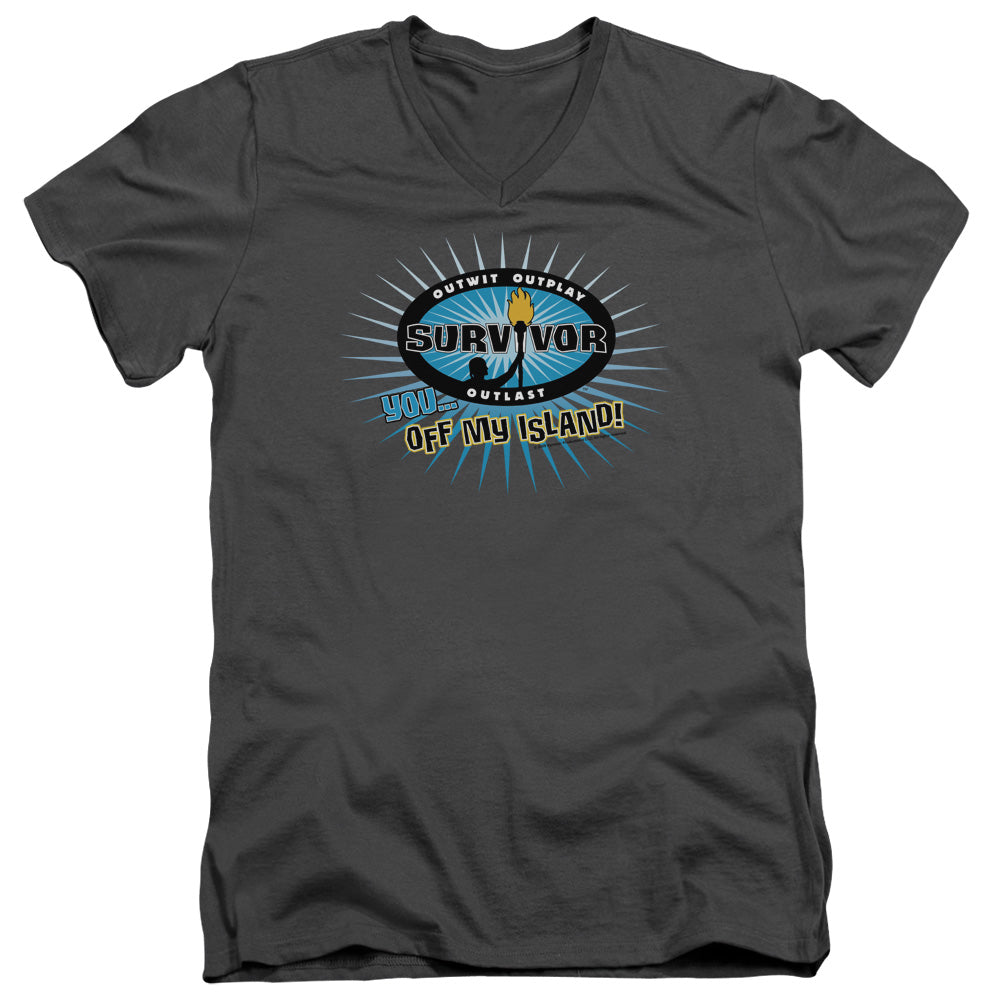 SURVIVOR OFF MY ISLAND-S/S ADULT T-Shirt