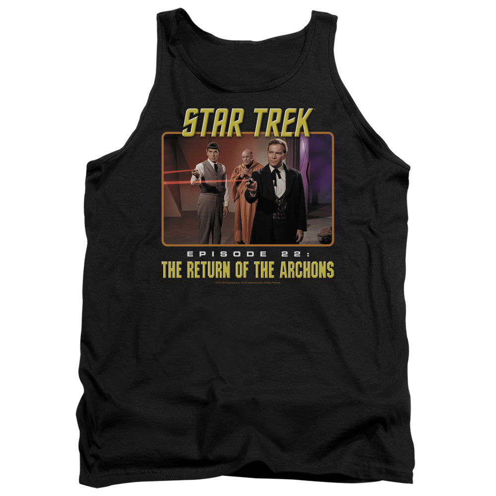 Star Trek Episode 22 - Adult Tank - Black