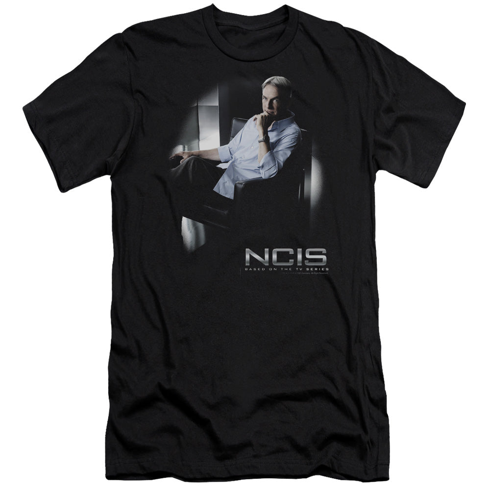 Ncis - Gibbs Ponders - Short Sleeve Adult 30/1 - Black T-shirt