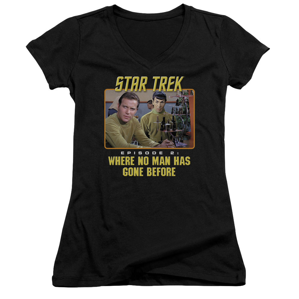 Star Trek Episode 2 - Junior V-neck - Black