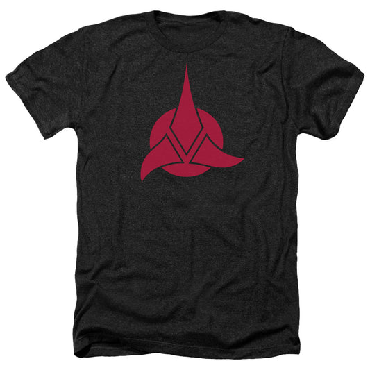 Star Trek - Klingon Logo - Adult Heather-black