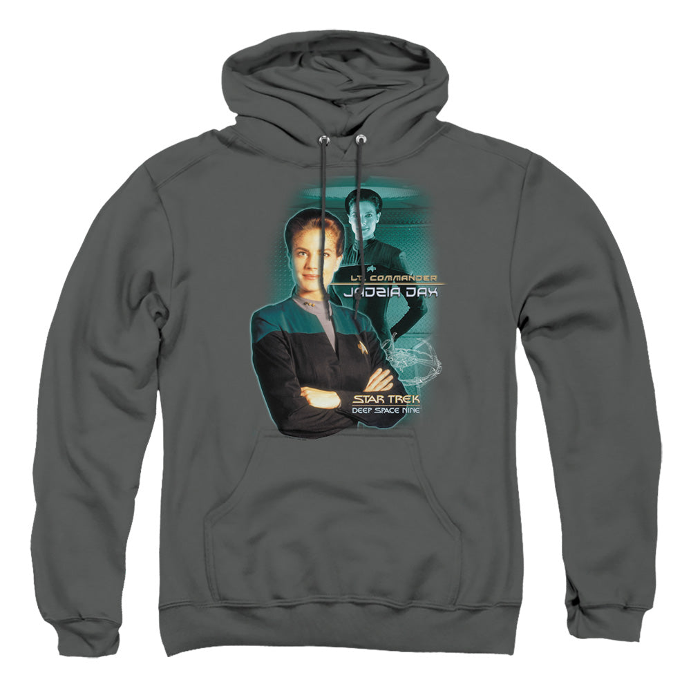 Star Trek - Jadzia Dax - Adult Pull-over Hoodie - Charcoal