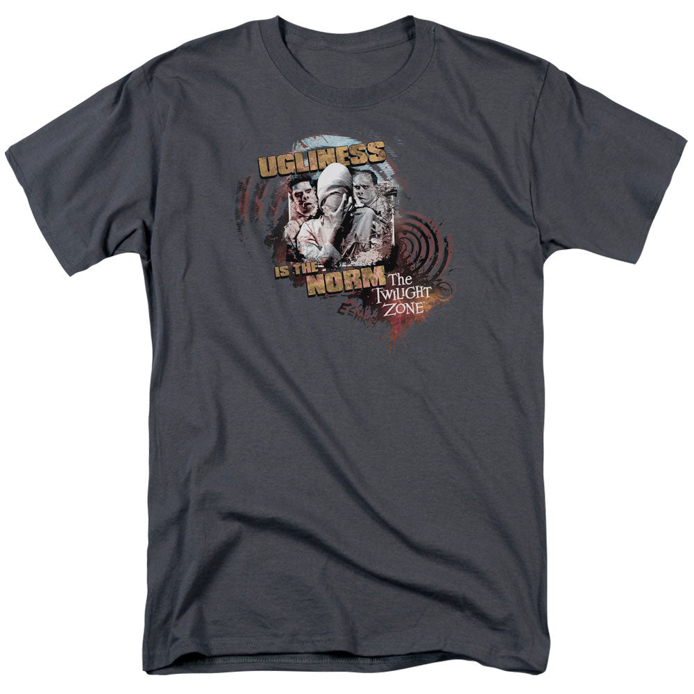 Twilight Zone - The Norm - Short Sleeve Adult 18/1 - Charcoal T-shirt