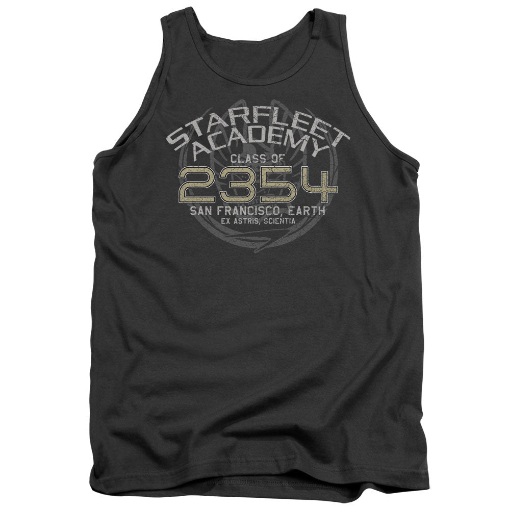 Star Trek - Sisko Graduation - Adult Tank - Charcoal