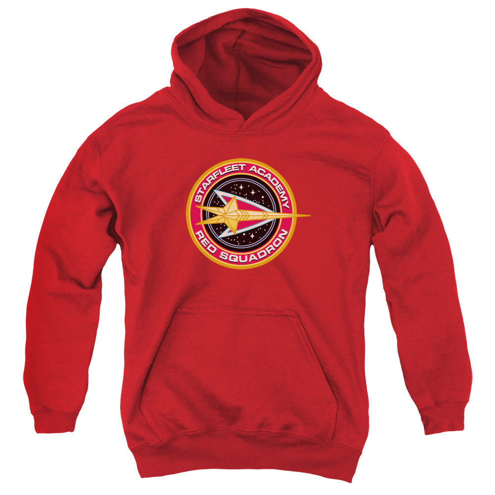 Star Trek - Red Squadron - Youth Pull-over Hoodie - Red