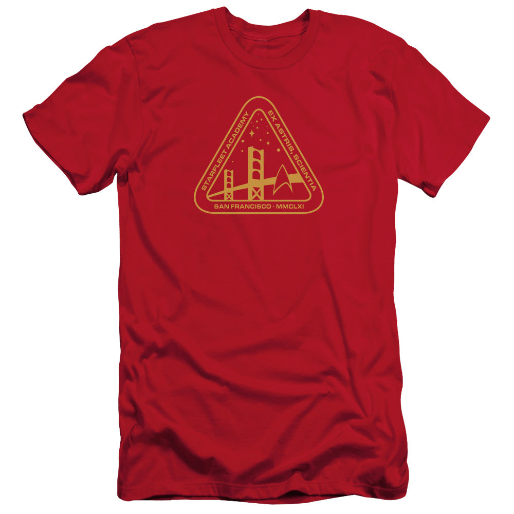 Star Trek - Gold Academy - Short Sleeve Adult 30/1 - Red T-shirt