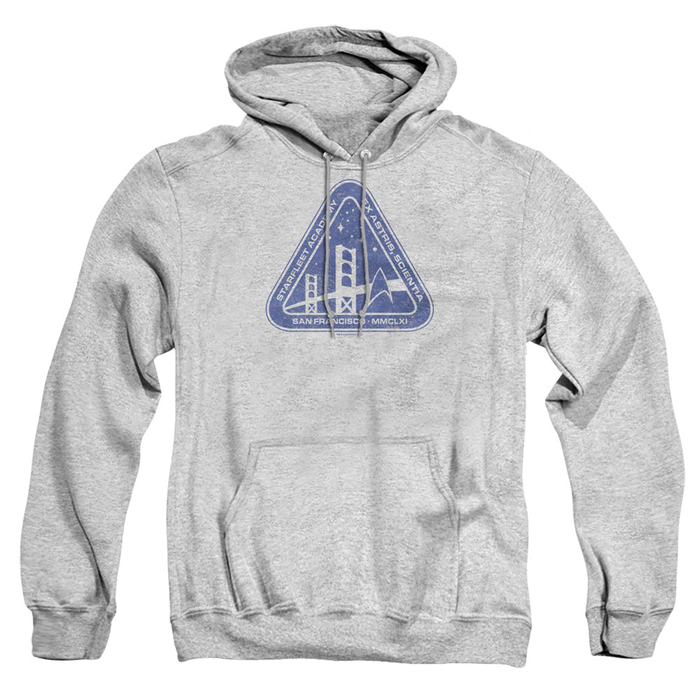 Star Trek - Distressed Logo - Adult Pull-over Hoodie - Athletic Heather