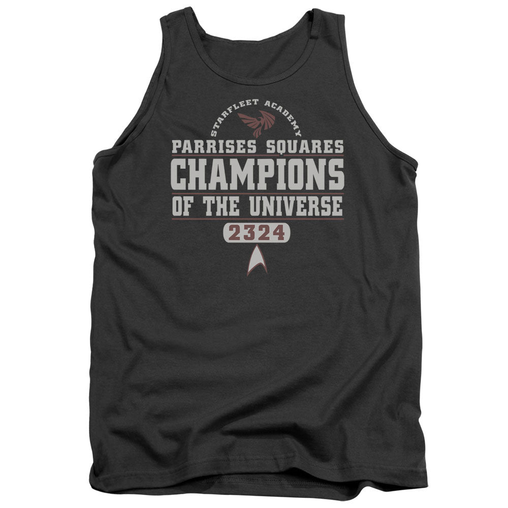 Star Trek - Champions - Adult Tank - Charcoal