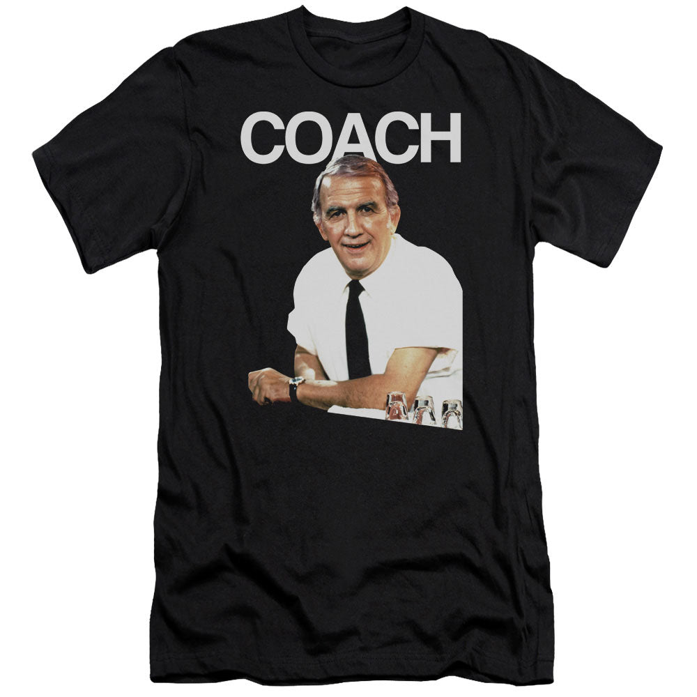 Cheers - Coach - Short Sleeve Adult 30/1 - Black T-shirt