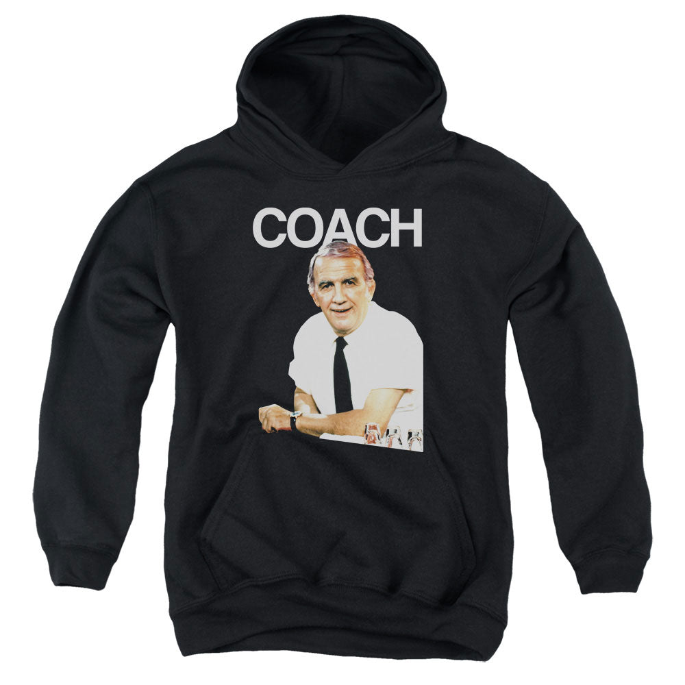 Cheers - Coach - Youth Pull-over Hoodie - Black